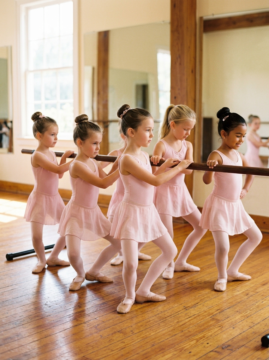 Recreational dance class for young children